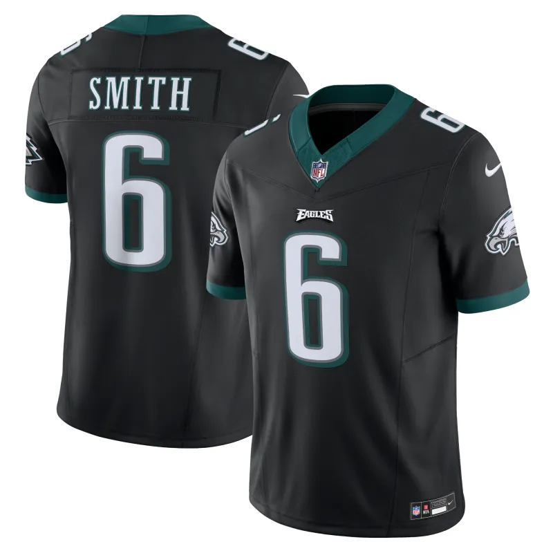 Men's Philadelphia Eagles DeVonta Smith Black Vapor F.U.S.E. Limited Jersey