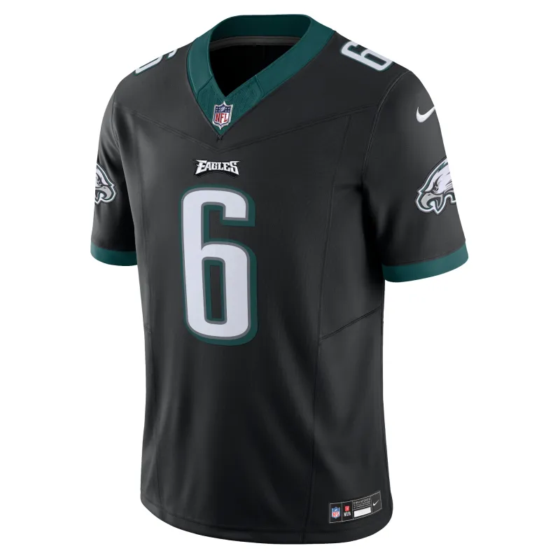 Men's Philadelphia Eagles DeVonta Smith Black Vapor F.U.S.E. Limited Jersey