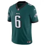 Men's Philadelphia Eagles DeVonta Smith Green Vapor F.U.S.E. Limited Jersey