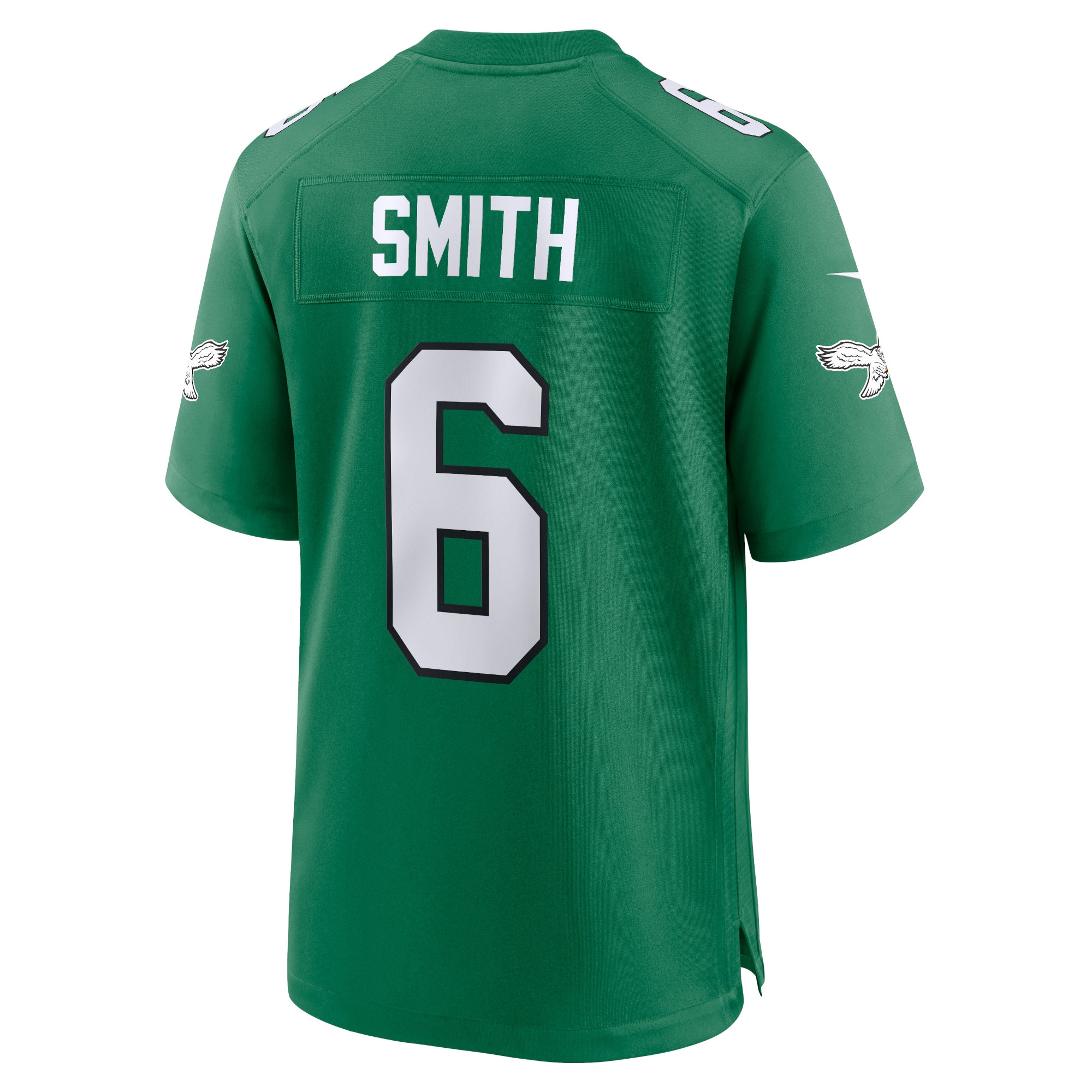 Men's Philadelphia Eagles DeVonta Smith Kelly Green Alternate Game Player Jersey