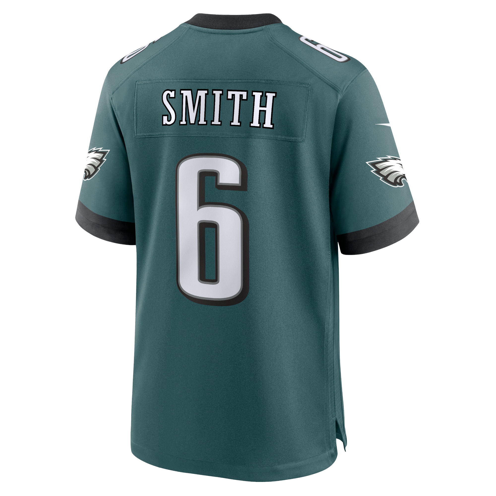 Men's Philadelphia Eagles DeVonta Smith Midnight Green Team Game Jersey