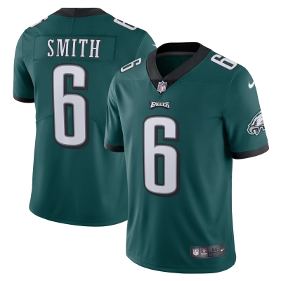 Men's Philadelphia Eagles DeVonta Smith Midnight Green Vapor Limited Jersey 01