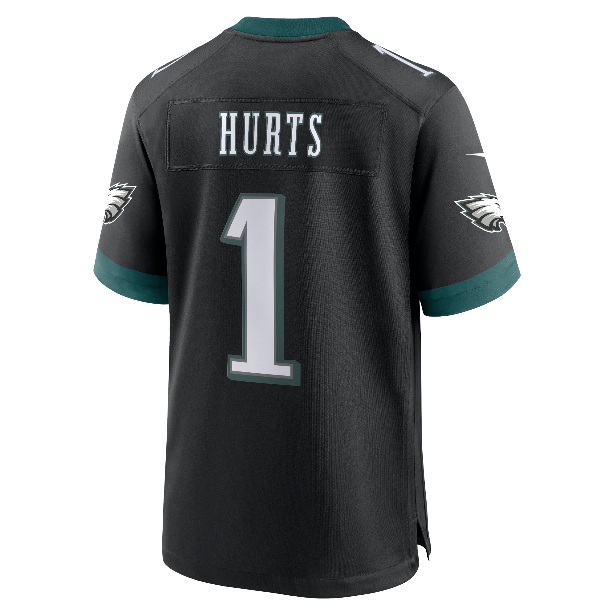 Men's Philadelphia Eagles Jalen Hurts Black Alternate Game Jersey