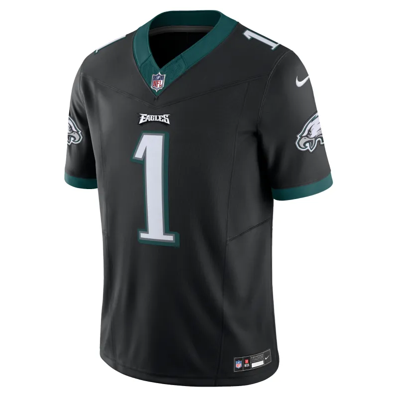Men's Philadelphia Eagles Jalen Hurts Black Vapor F.U.S.E. Limited Jersey