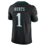 Men's Philadelphia Eagles Jalen Hurts Black Vapor F.U.S.E. Limited Jersey