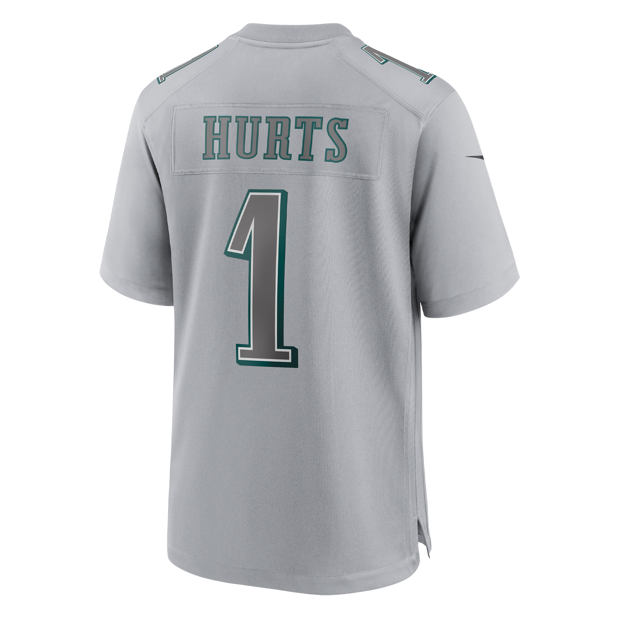 Men's Philadelphia Eagles Jalen Hurts Gray Atmosphere Fashion Game Jersey