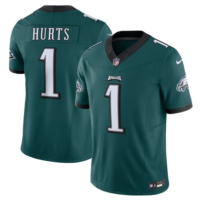 Men's Philadelphia Eagles Jalen Hurts Green Vapor F.U.S.E. Limited Jersey 01