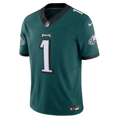 Men's Philadelphia Eagles Jalen Hurts Green Vapor F.U.S.E. Limited Jersey 02