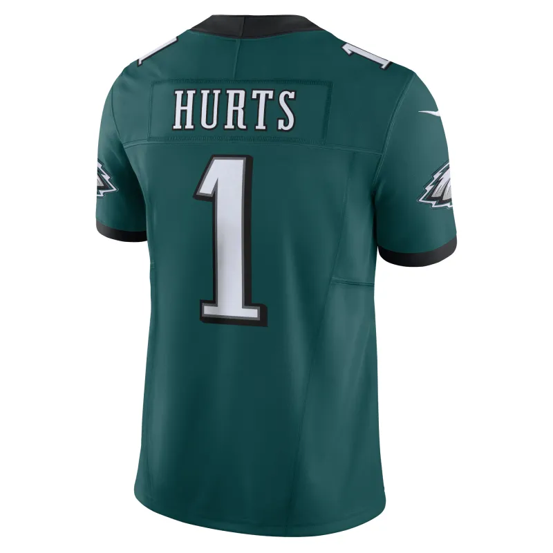 Men's Philadelphia Eagles Jalen Hurts Green Vapor F.U.S.E. Limited Jersey