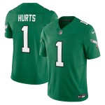 Men's Philadelphia Eagles Jalen Hurts Kelly Green Vapor F.U.S.E. Limited Jersey