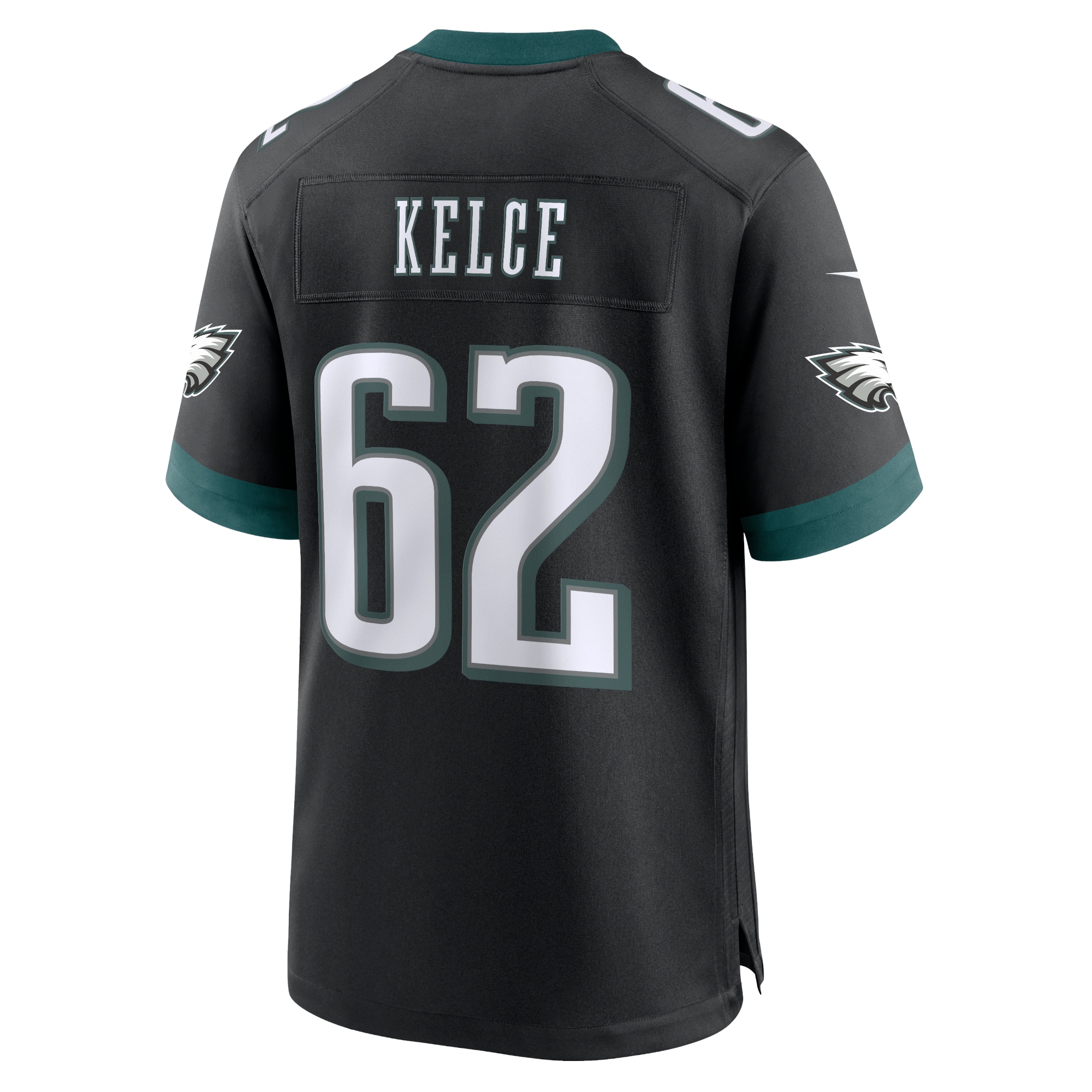 Men's Philadelphia Eagles Jason Kelce Black Alternate Game Jersey