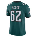 Men's Philadelphia Eagles Jason Kelce Midnight Green Vapor F.U.S.E. Limited Jersey