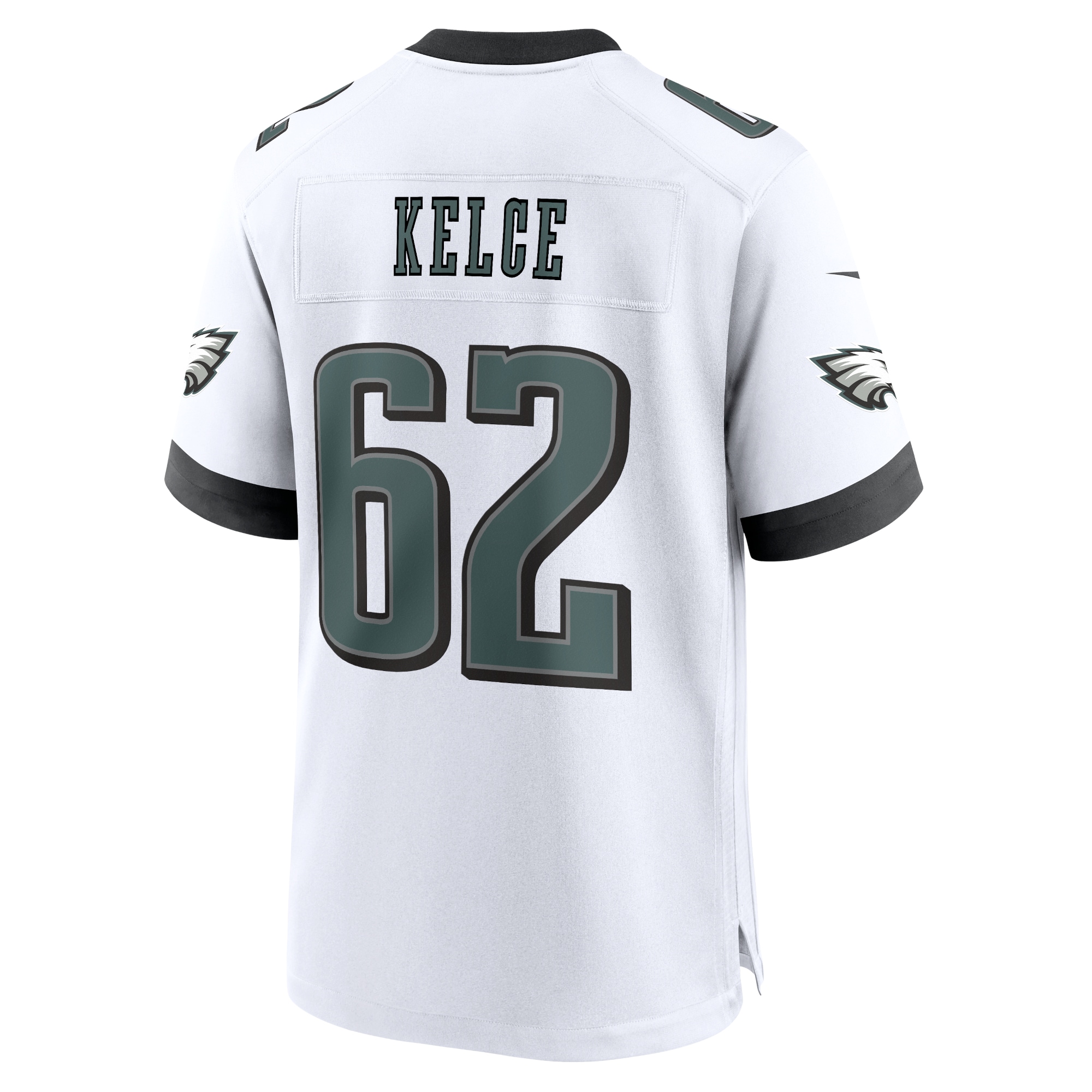 Men's Philadelphia Eagles Jason Kelce White White Game Jersey