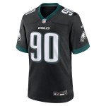 Men's Philadelphia Eagles Jordan Davis Black Alternate Game Jersey