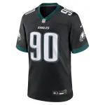 Men's Philadelphia Eagles Jordan Davis Black Alternate Game Jersey