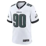 Men's Philadelphia Eagles Jordan Davis White White Game Jersey