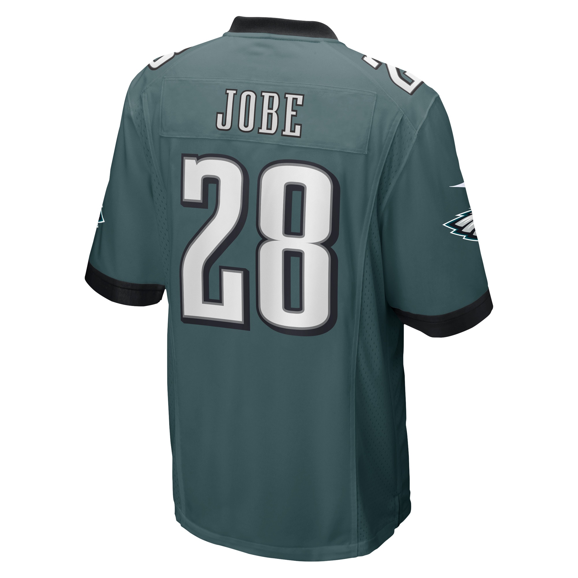 Men's Philadelphia Eagles Josh Jobe Midnight Green Game Player Jersey