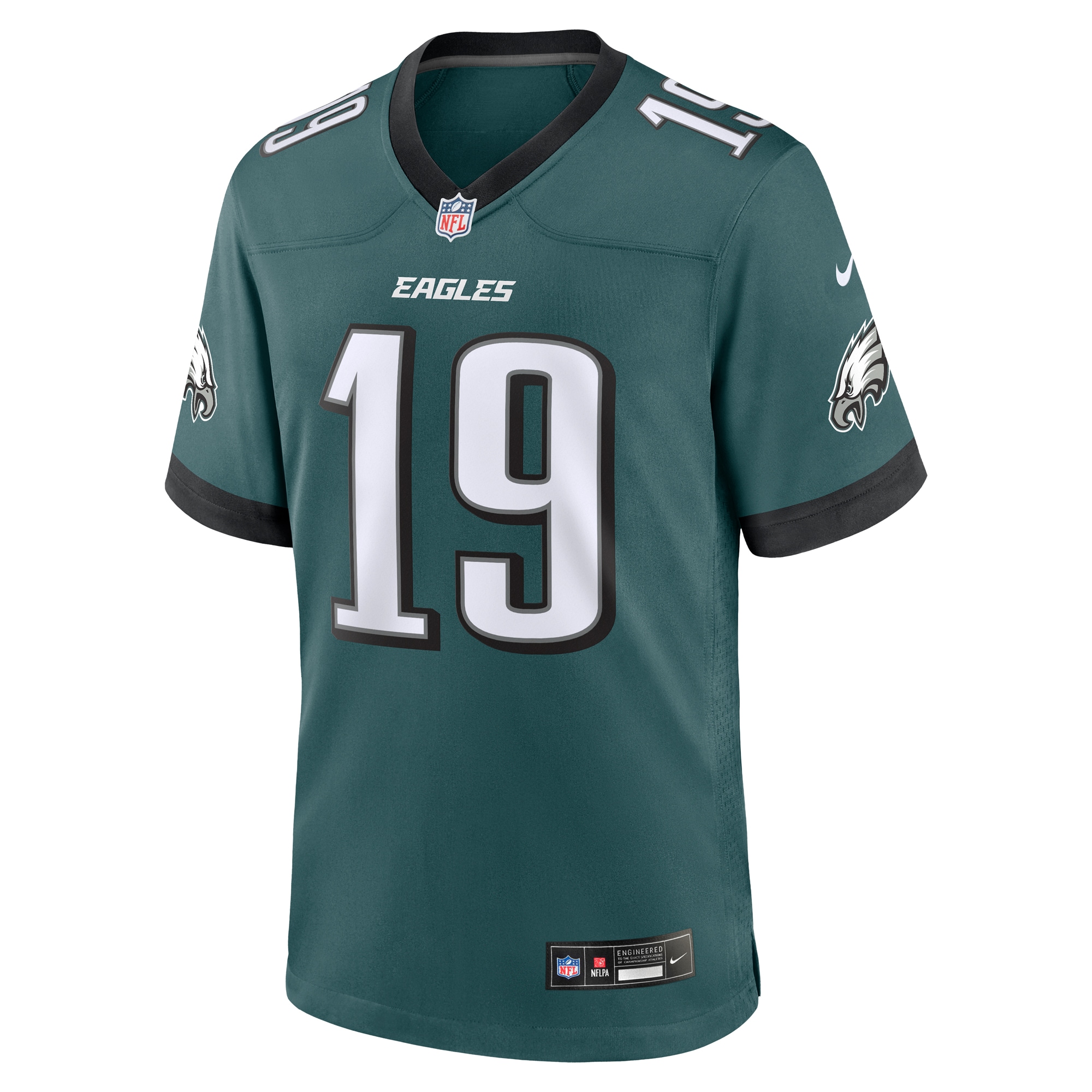Men's Philadelphia Eagles Josh Sweat Midnight Green Team Game Jersey