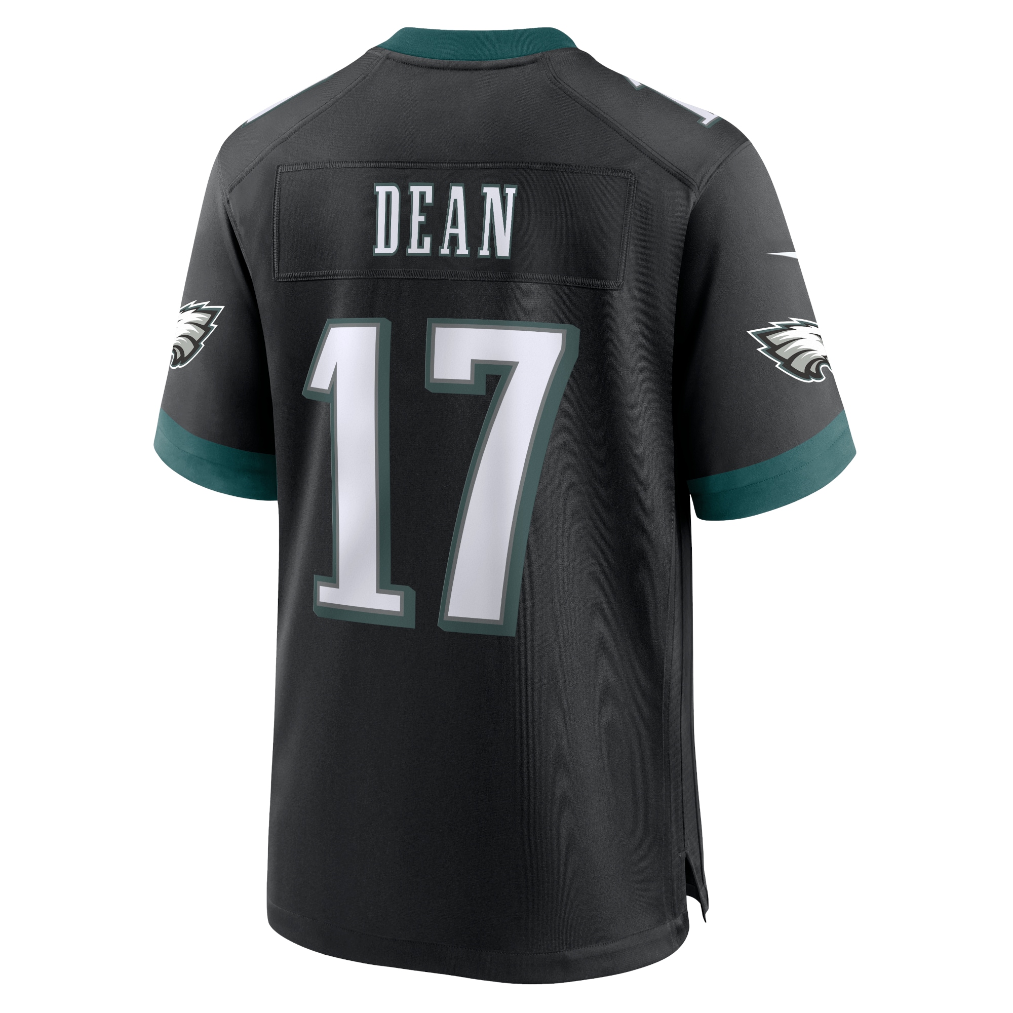 Men's Philadelphia Eagles Nakobe Dean Black Alternate Game Jersey