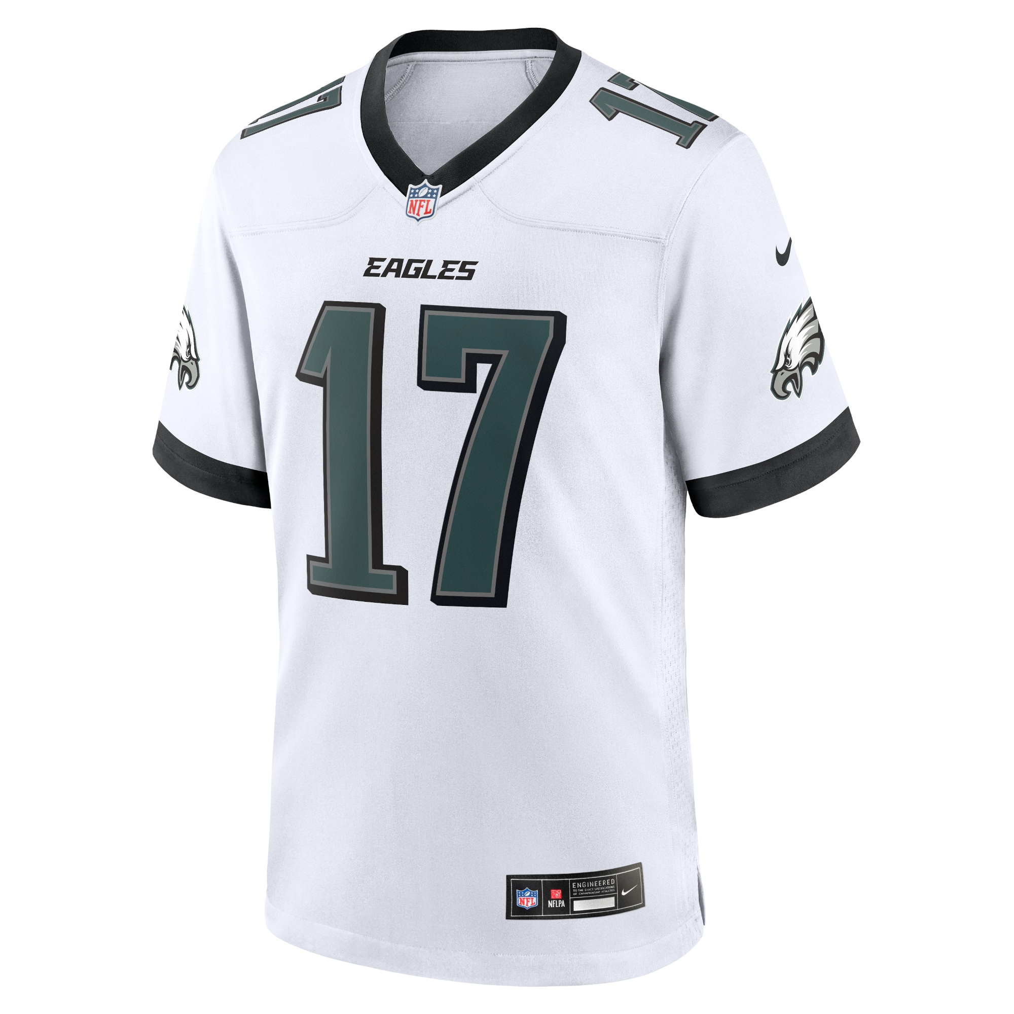 Men's Philadelphia Eagles Nakobe Dean White White Game Jersey
