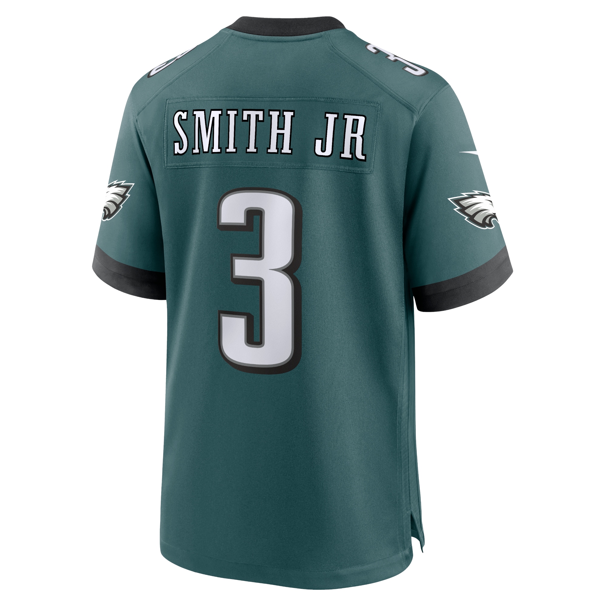 Men's Philadelphia Eagles Nolan Smith Midnight Green Team Game Jersey