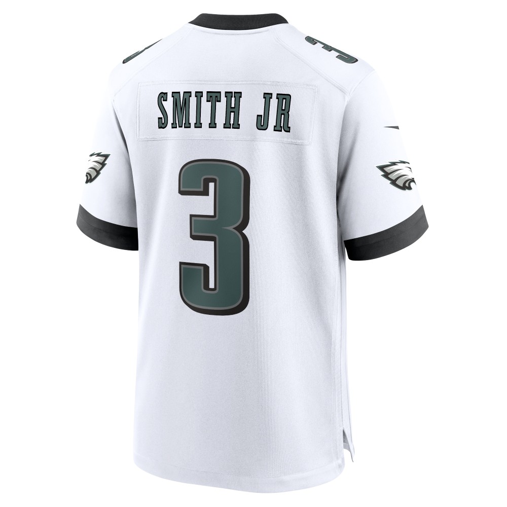 Men's Philadelphia Eagles Nolan Smith White White Game Jersey