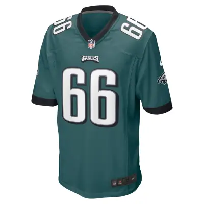 Men's Philadelphia Eagles Roderick Johnson Midnight Green Game Jersey 02