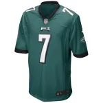 Men's Philadelphia Eagles Ron Jaworski Midnight Green Game Retired Player Jersey