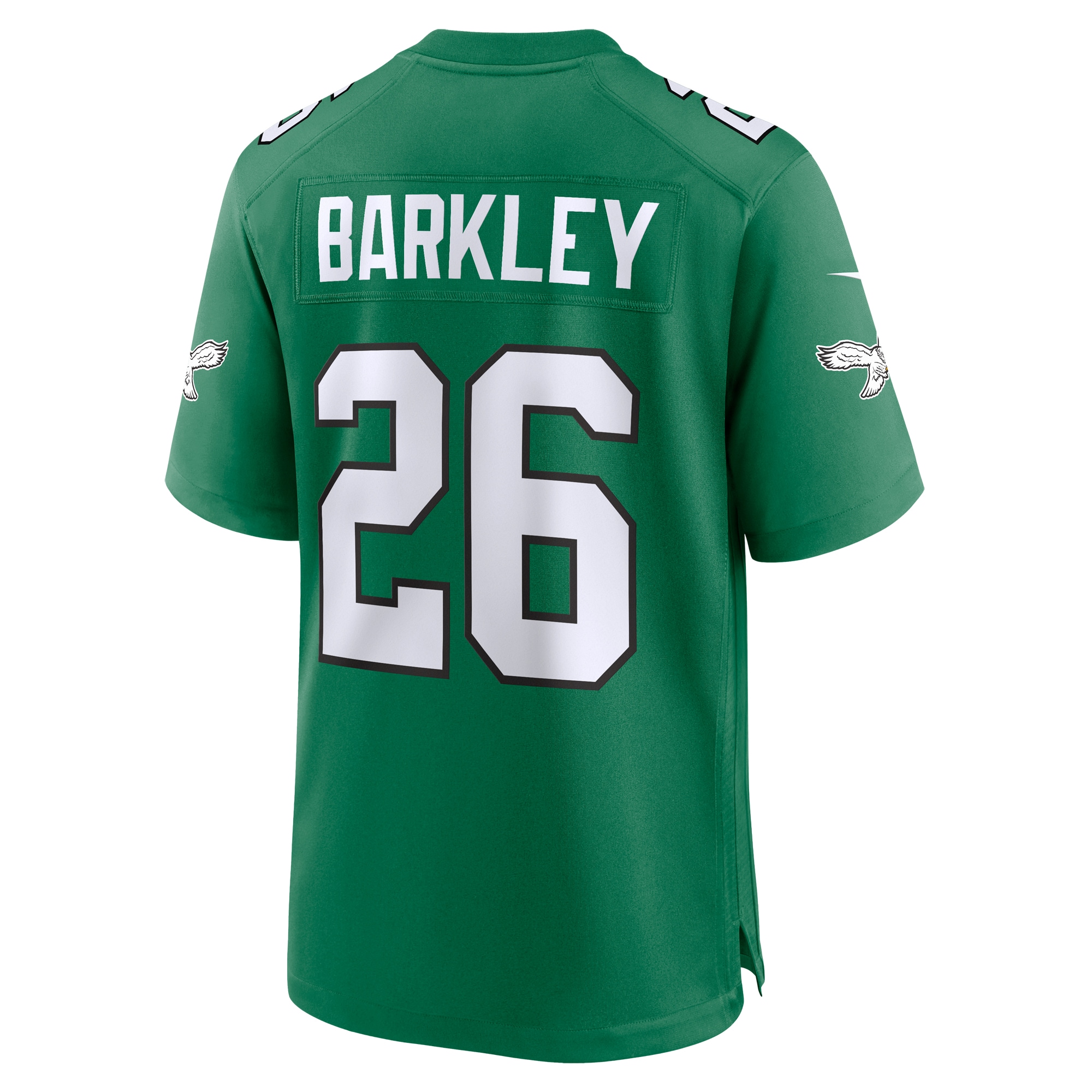 Men's Philadelphia Eagles Saquon Barkley  Kelly Green Alternate Game Jersey