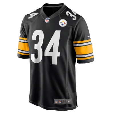 Men's Pittsburgh Steelers Chandon Sullivan  Black Game Jersey 02