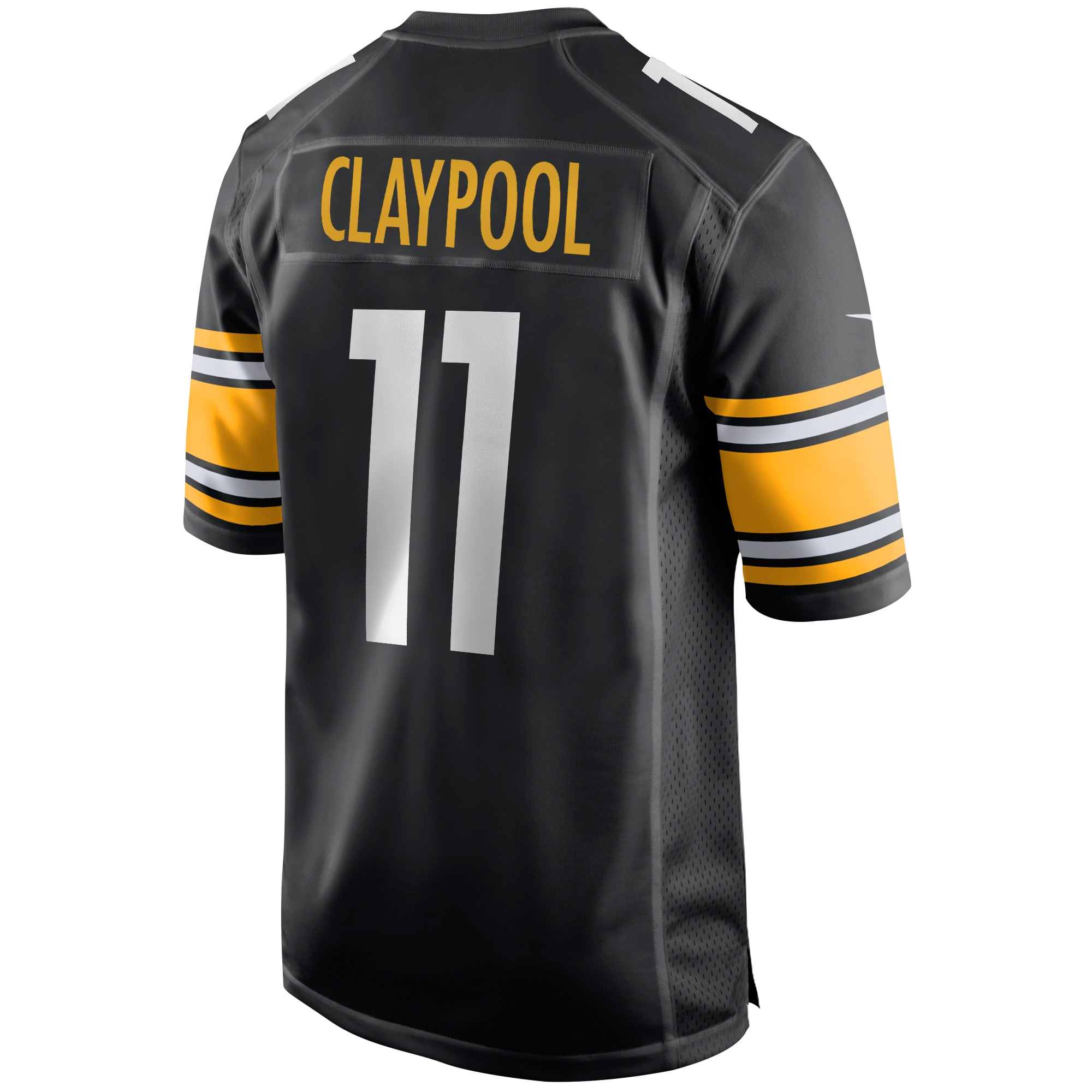 Men's Pittsburgh Steelers Chase Claypool Black Game Jersey