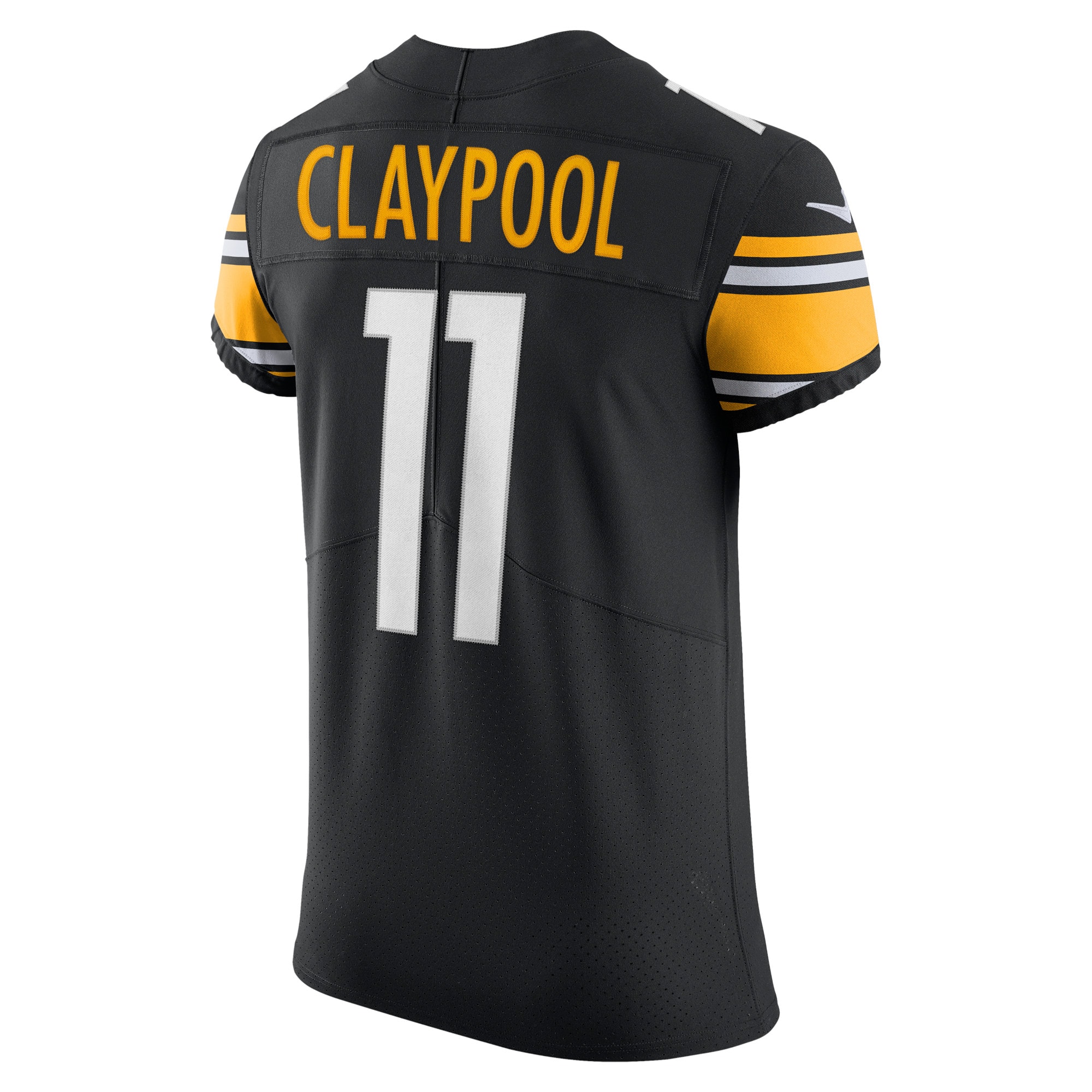 Men's Pittsburgh Steelers Chase Claypool Black Vapor Elite Player Jersey
