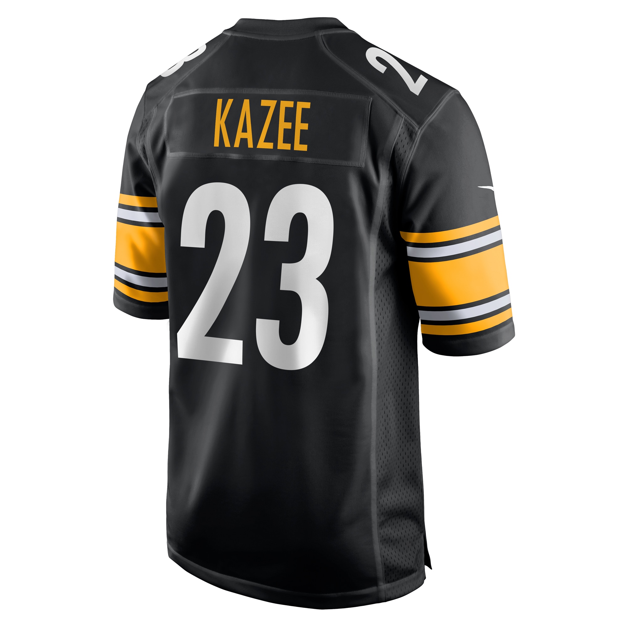 Men's Pittsburgh Steelers Damontae Kazee  Black Game Jersey