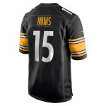 Men's Pittsburgh Steelers Denzel Mims  Black Game Jersey