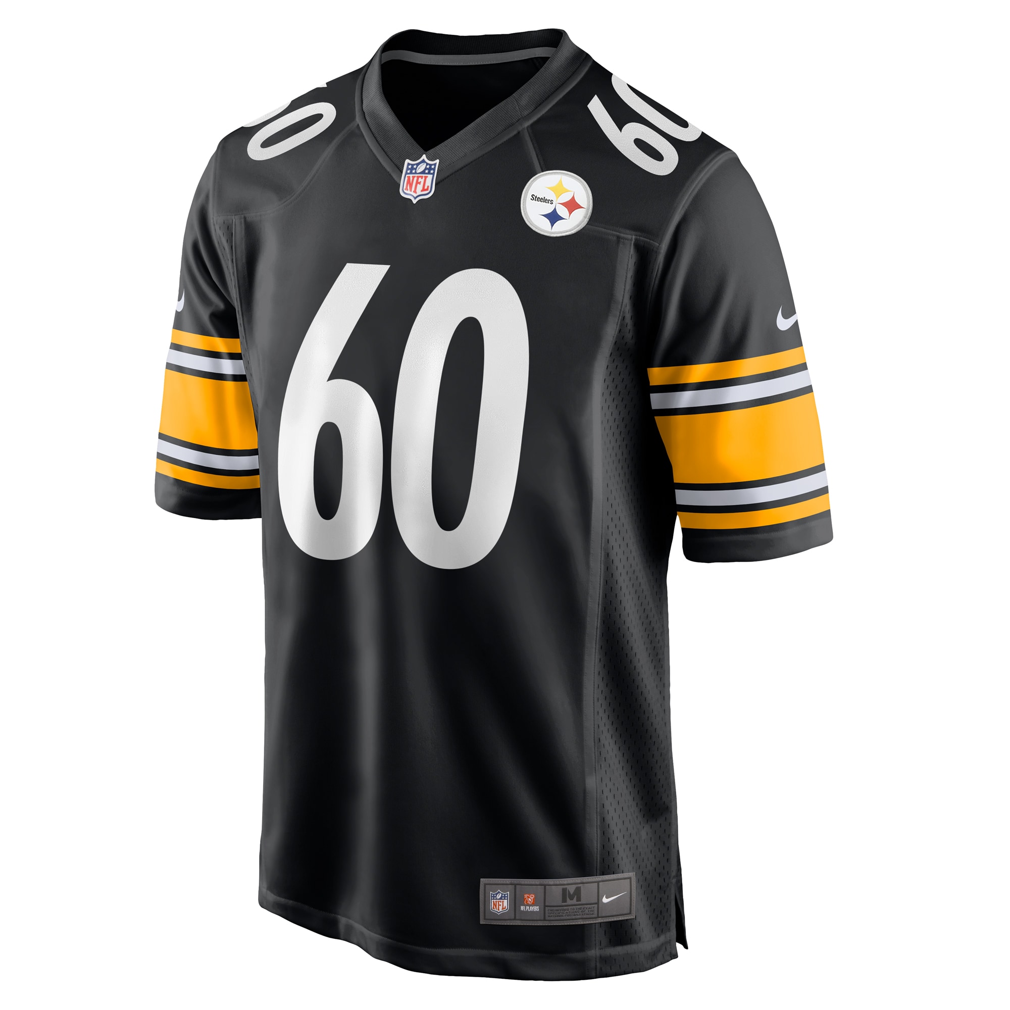 Men's Pittsburgh Steelers Dylan Cook  Black Game Jersey