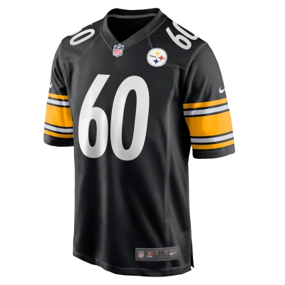 Men's Pittsburgh Steelers Dylan Cook  Black Game Jersey 02
