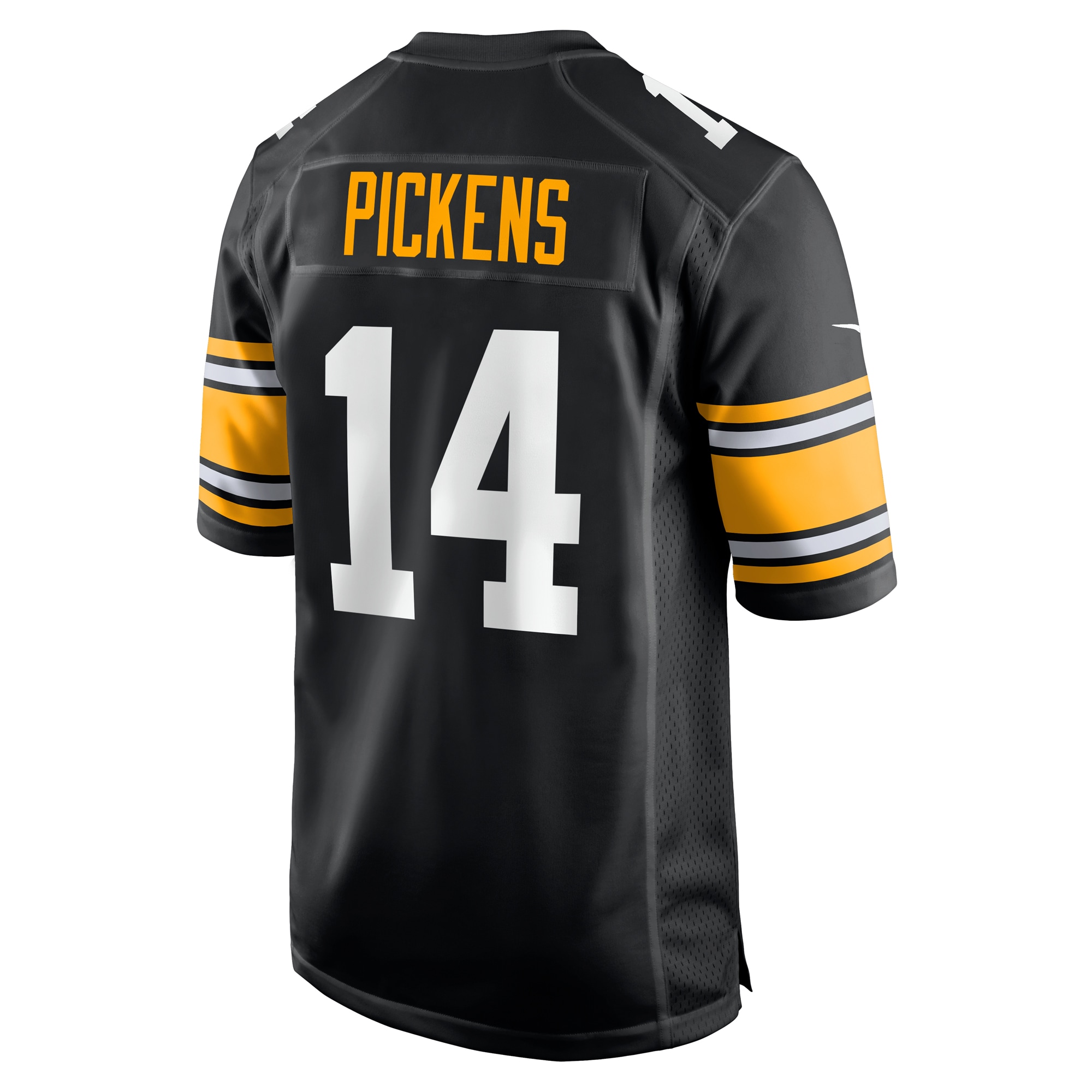 Men's Pittsburgh Steelers George Pickens Black Alternate Game Player Jersey
