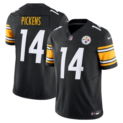 Men's Pittsburgh Steelers George Pickens Black Vapor F.U.S.E. Limited Jersey 01