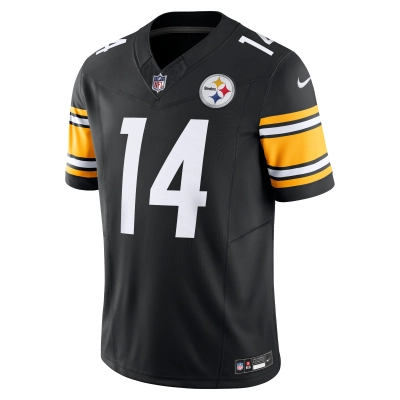 Men's Pittsburgh Steelers George Pickens Black Vapor F.U.S.E. Limited Jersey 02