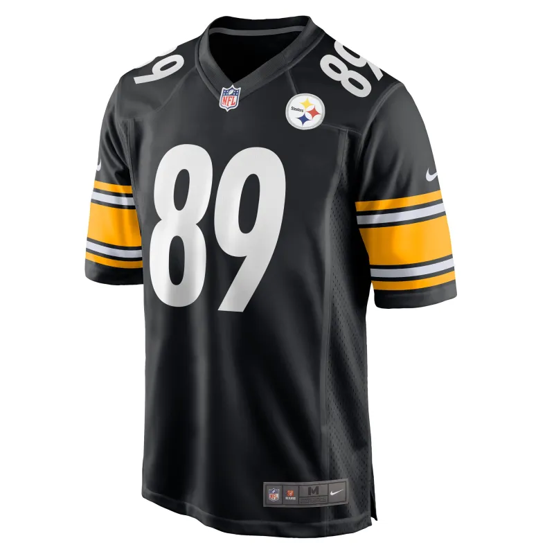 Men's Pittsburgh Steelers Gunner Olszewski Black Game Player Jersey