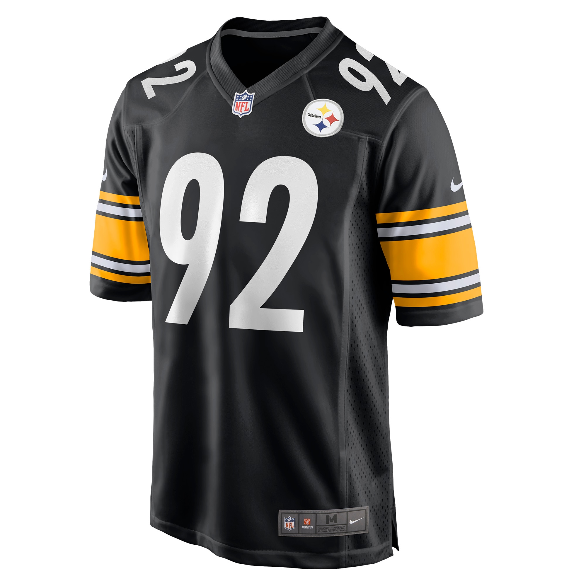 Men's Pittsburgh Steelers Isaiahh Loudermilk Black Game Jersey