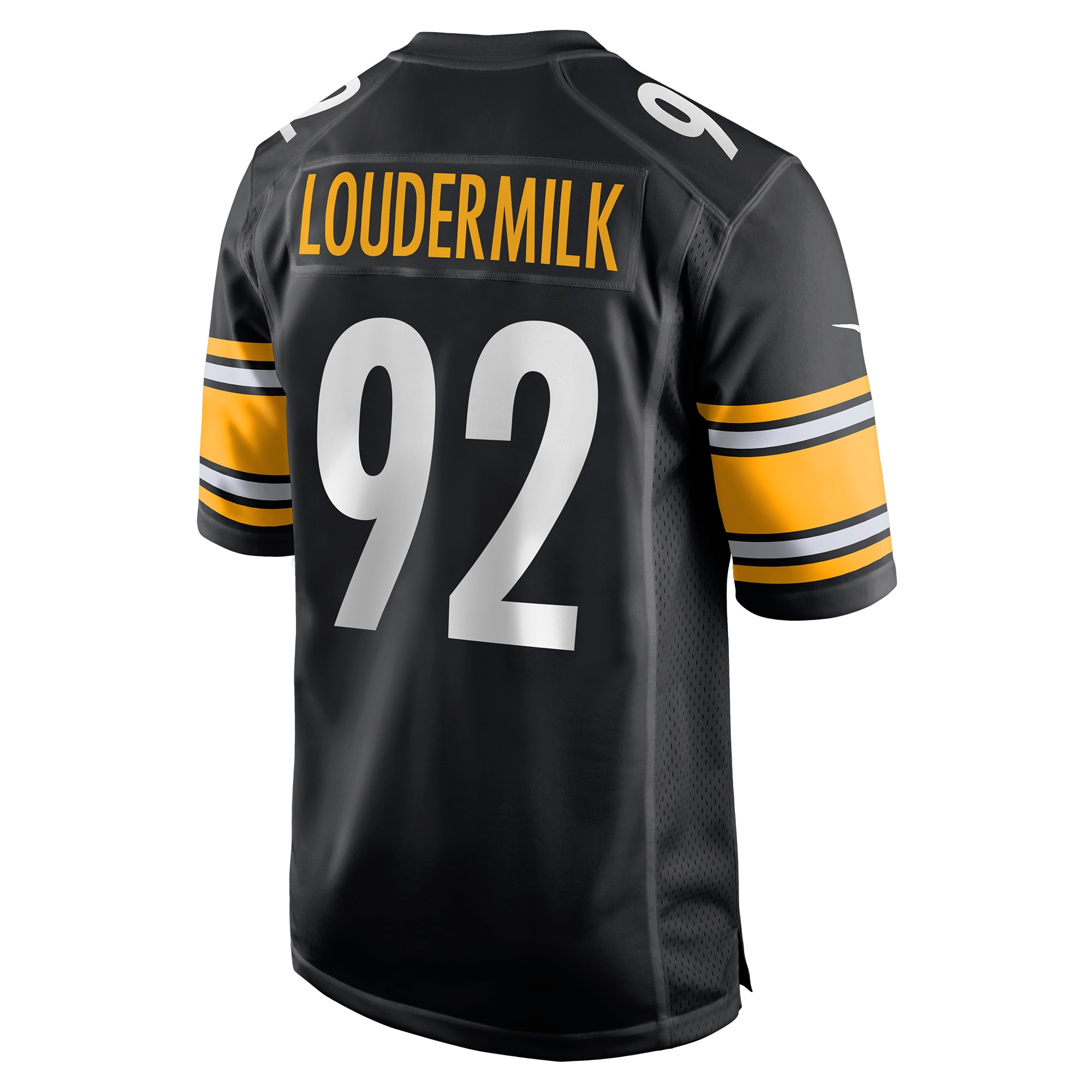 Men's Pittsburgh Steelers Isaiahh Loudermilk Black Game Jersey