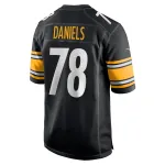 Men's Pittsburgh Steelers James Daniels Black Game Player Jersey
