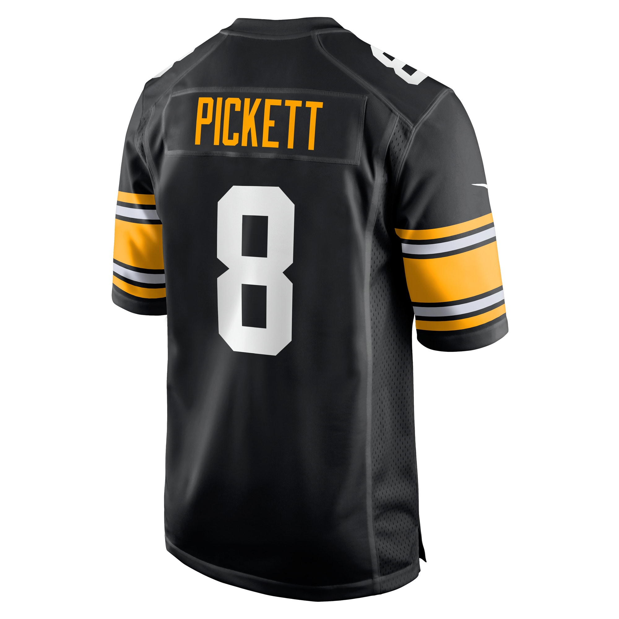 Men's Pittsburgh Steelers Kenny Pickett Black Player Alternate Game Jersey