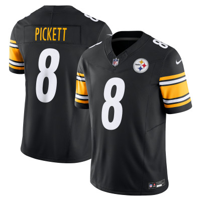 Men's Pittsburgh Steelers Kenny Pickett Black Vapor F.U.S.E. Limited Jersey 01