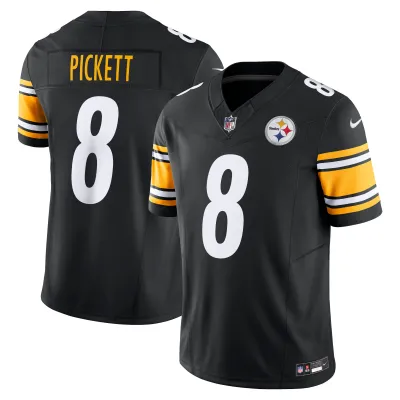Men's Pittsburgh Steelers Kenny Pickett Black Vapor F.U.S.E. Limited Jersey 01