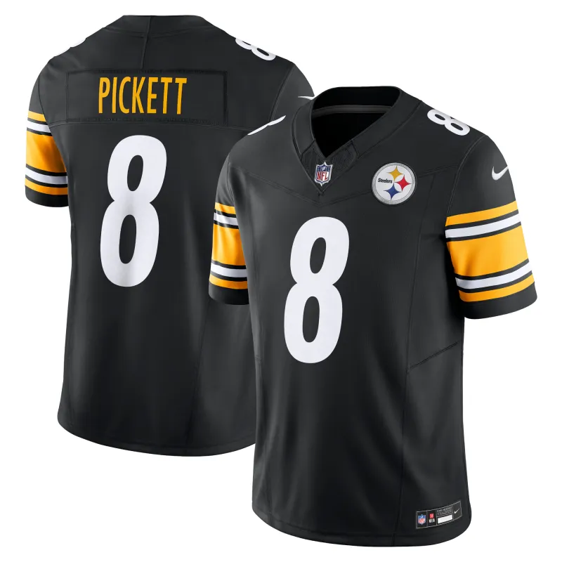 Men's Pittsburgh Steelers Kenny Pickett Black Vapor F.U.S.E. Limited Jersey
