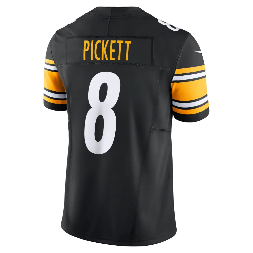 Men's Pittsburgh Steelers Kenny Pickett Black Vapor F.U.S.E. Limited Jersey