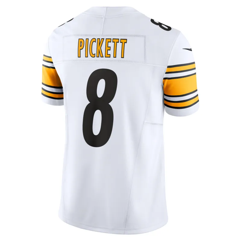Men's Pittsburgh Steelers Kenny Pickett White Vapor F.U.S.E. Limited Jersey
