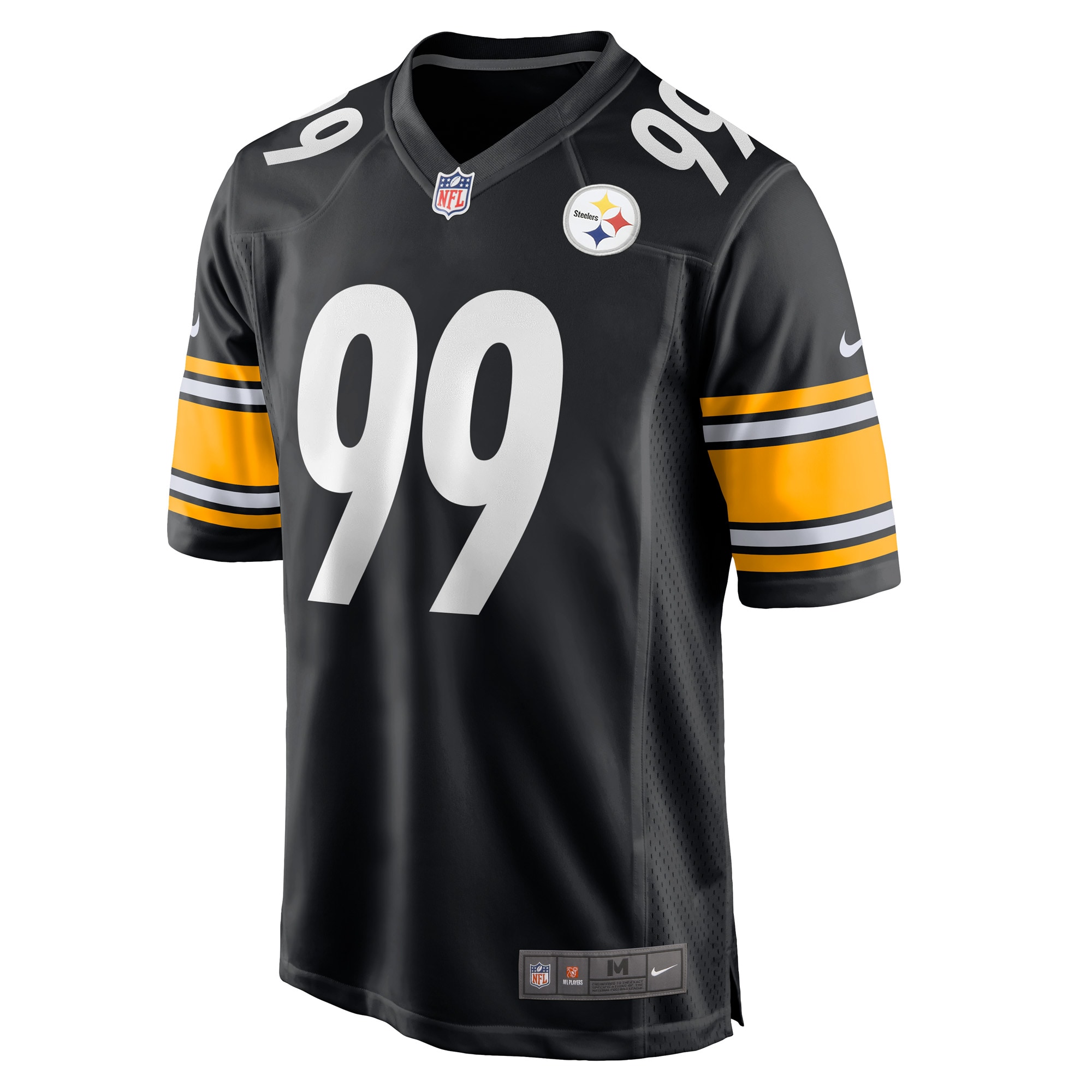 Men's Pittsburgh Steelers Larry Ogunjobi Black Game Player Jersey